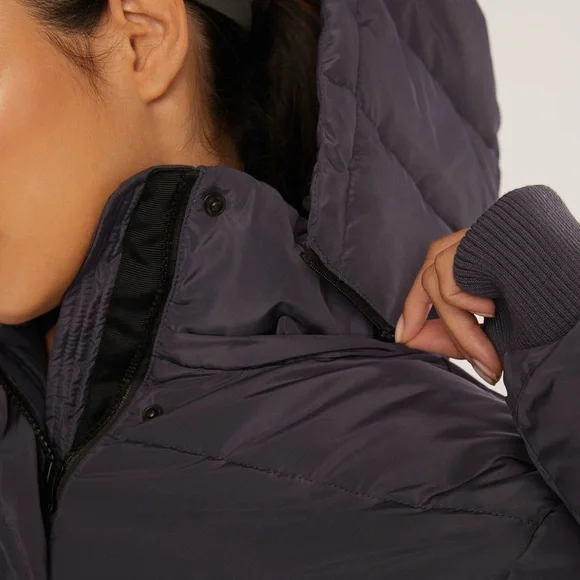 IVL COLLECTIVE - PUFFER JACKET - ODYSSEY GRAY - SIZE MEDIUM - Picture 6 of 7